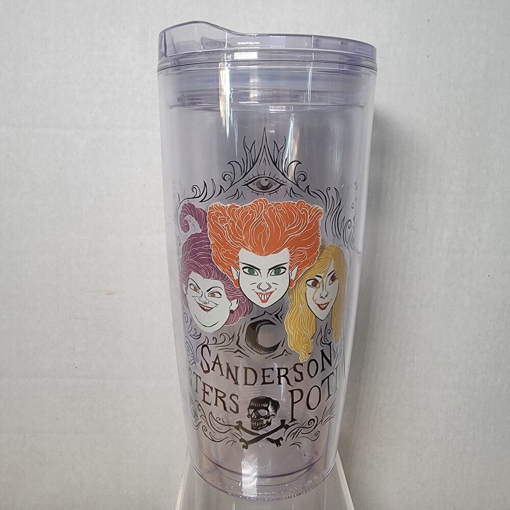 Hocus Pocus 20oz Double Wall Travel Tumbler w/ Sip Lid Sanderson Sisters Potion
